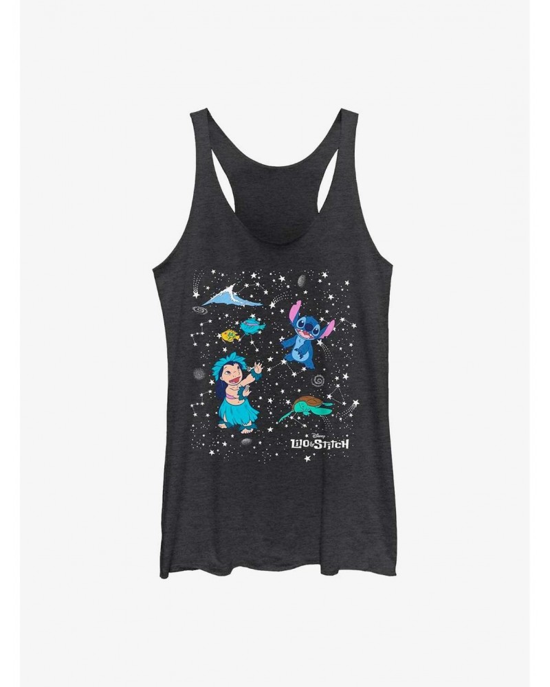 Disney Lilo & Stitch Constellation Girls Tank $11.66 Tanks