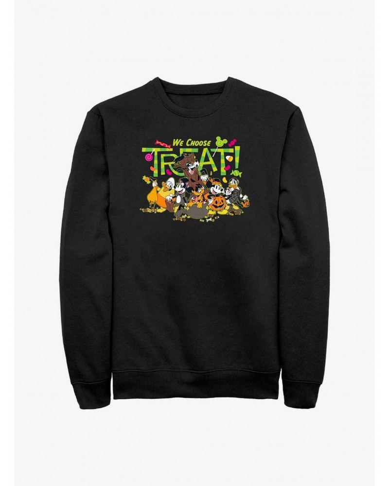 Disney Mickey Mouse We Choose Treat Sweatshirt $15.13 Sweatshirts