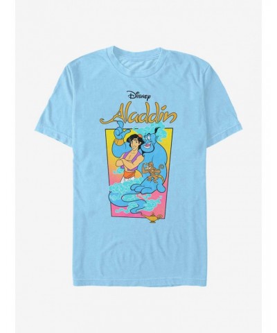 Disney Aladdin Neon Vapor T-Shirt $10.76 T-Shirts