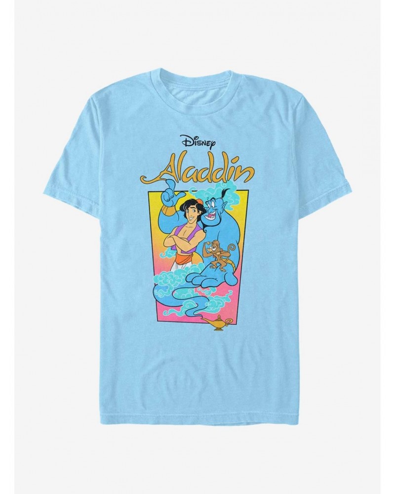 Disney Aladdin Neon Vapor T-Shirt $10.76 T-Shirts