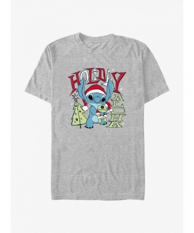 Disney Lilo & Stitch Holiday Aloha T-Shirt $10.04 T-Shirts