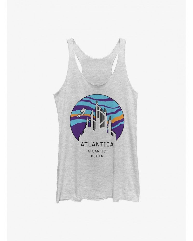 Disney The Little Mermaid Atlantica Logo Girls Tank $8.03 Tanks