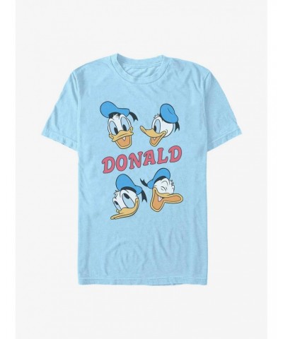 Disney Mickey Mouse Donald Duck Heads T-Shirt $9.08 T-Shirts