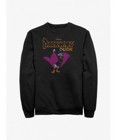 Disney Darkwing Duck The Dark Duck Sweatshirt $17.34 Sweatshirts