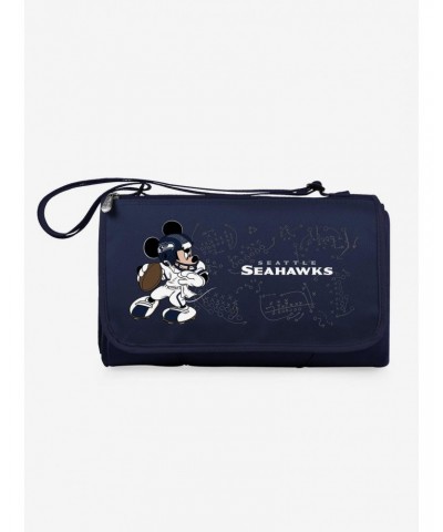 Disney Mickey Mouse NFL Seattle Seahawks Outdoor Picnic Blanket $20.63 Blankets