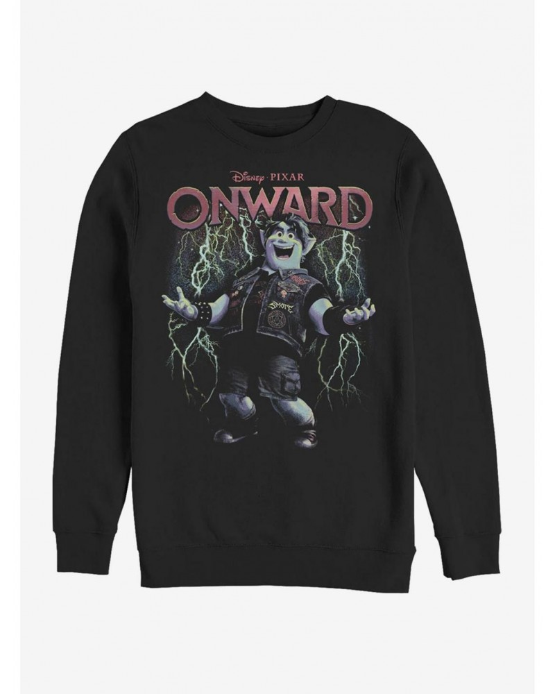 Disney Pixar Onward Light It Up Crew Sweatshirt $18.45 Sweatshirts