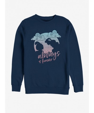 Disney Aladdin Always and Forever Sweatshirt $18.08 Sweatshirts