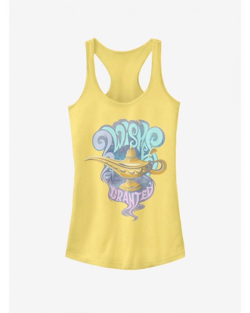 Disney Aladdin 2019 Wishes Granted Girls Tank $10.96 Tanks