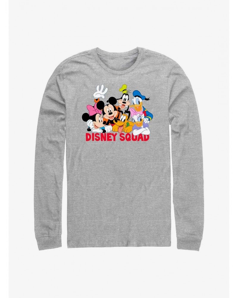 Disney Mickey Mouse Disney Squad Long-Sleeve T-Shirt $16.12 T-Shirts