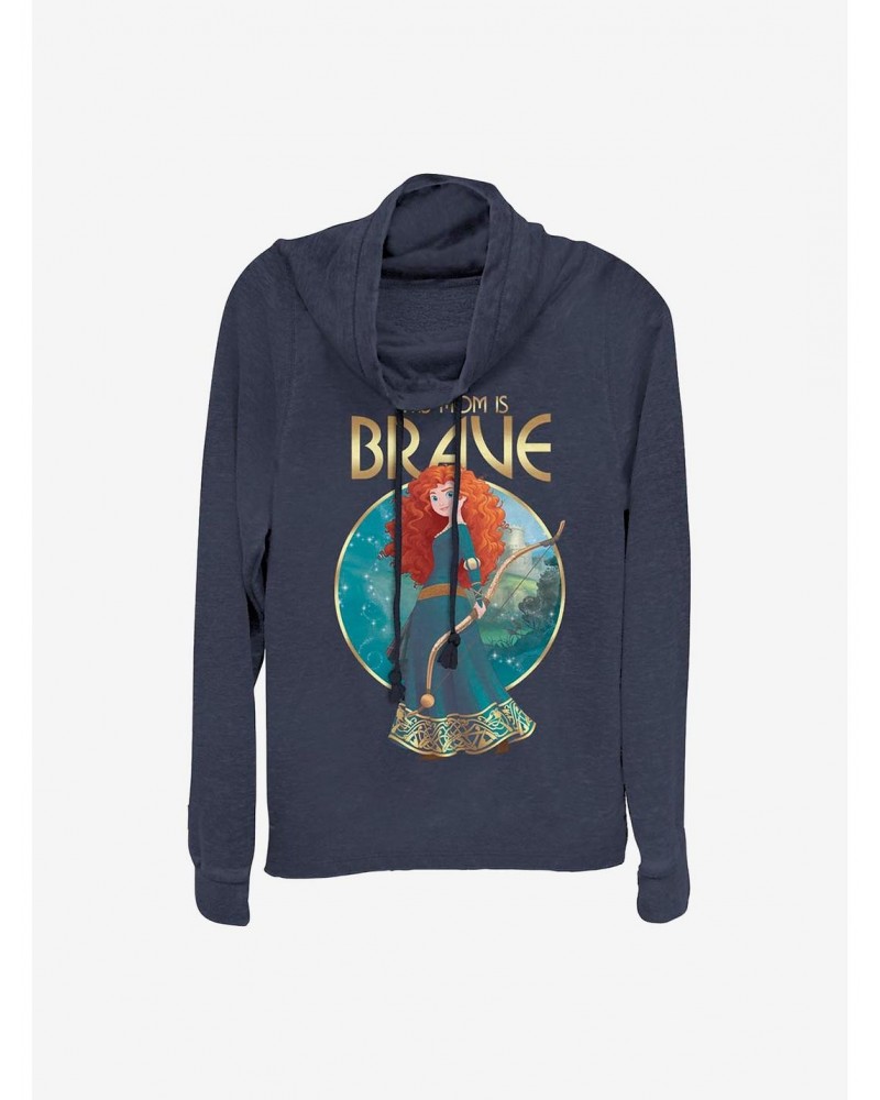 Disney Pixar Brave Be Brave Cowlneck Long-Sleeve Girls Top $15.27 Tops