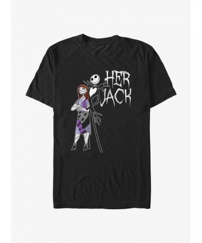 Disney The Nightmare Before Christmas Her Jack T-Shirt $11.23 T-Shirts