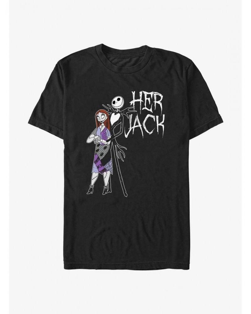 Disney The Nightmare Before Christmas Her Jack T-Shirt $11.23 T-Shirts