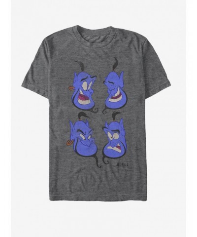 Disney Aladdin Genie Faces T-Shirt $9.80 T-Shirts