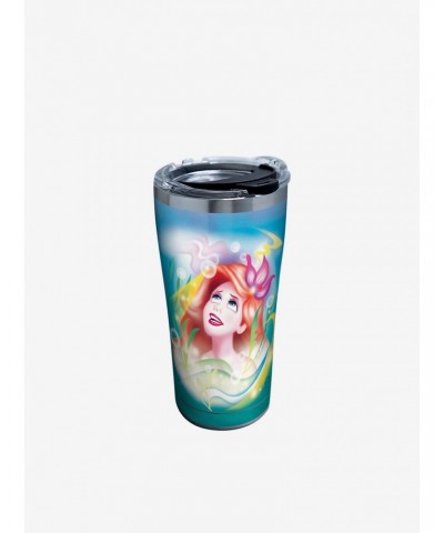 Disney The Little Mermaid Ariel 80S 20oz Stainless Steel Tumbler With Lid $11.87 Tumblers