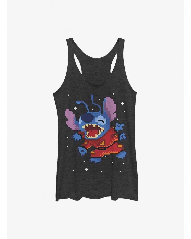 Disney Lilo & Stitch Pixel Girls Tank $11.91 Tanks