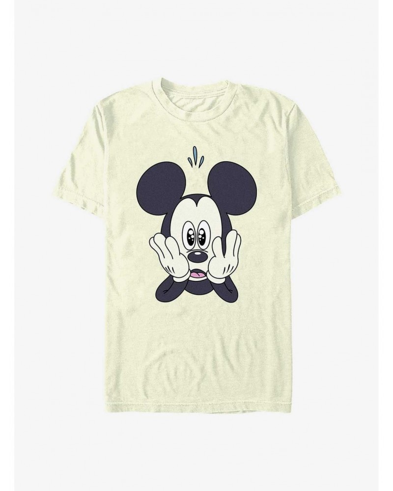 Disney Mickey Mouse Surprised Face T-Shirt $7.41 T-Shirts