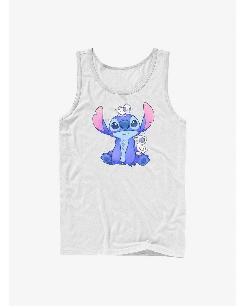 Disney Lilo & Stitch Cute Ducks Tank $9.46 Tanks