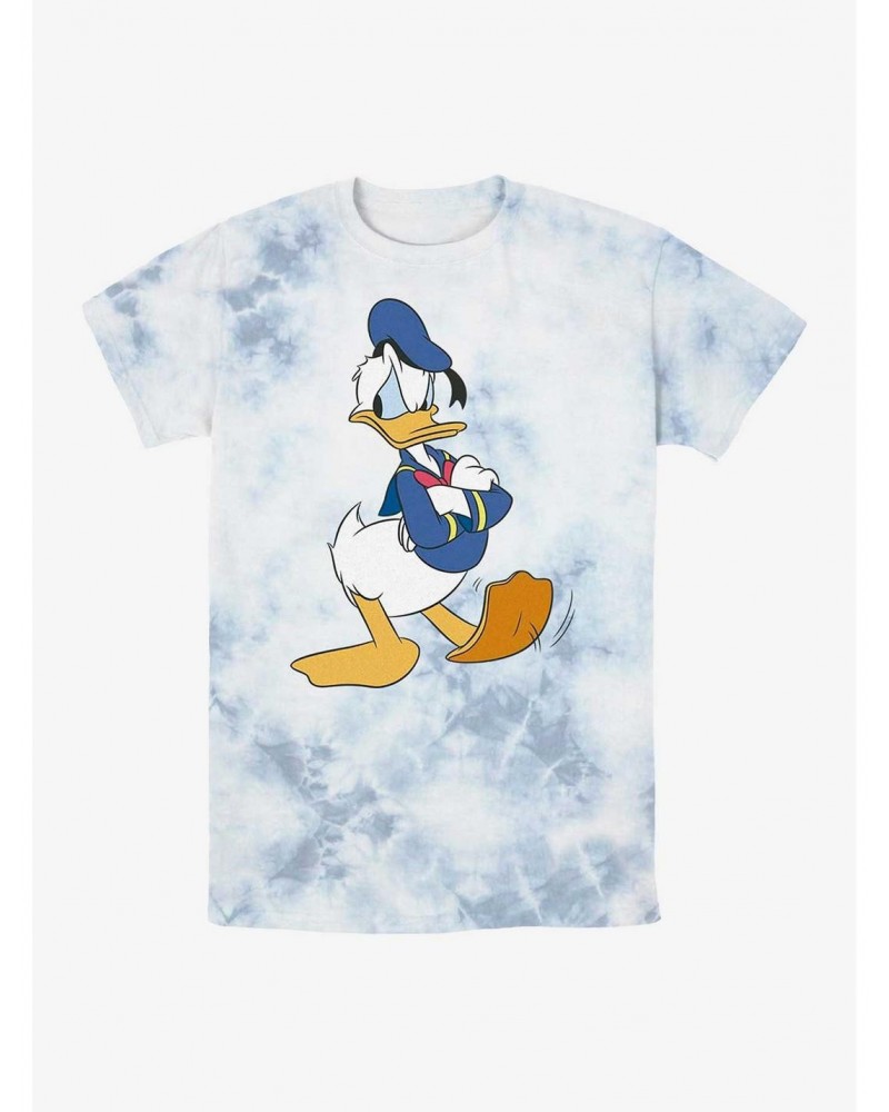 Disney Donald Duck Traditional Donald Tie-Dye T-Shirt $12.17 T-Shirts