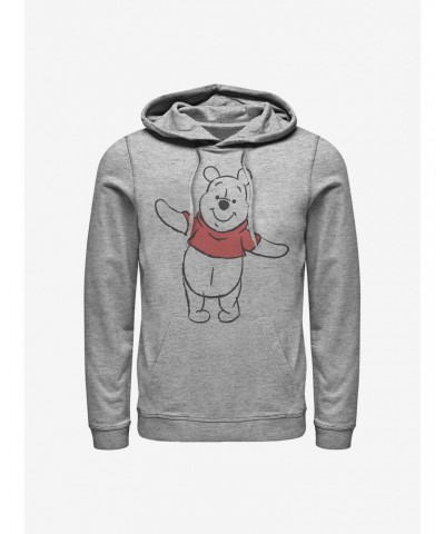 Disney Winnie The Pooh Basic Sketch Pooh Hoodie $22.45 Hoodies