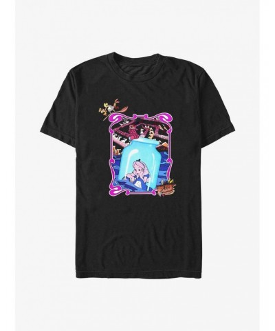 Disney Alice In Wonderland Alice In Bottle T-Shirt $10.99 T-Shirts