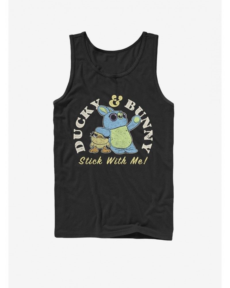 Disney Pixar Toy Story 4 Ducky And Bunny Brand Tank Top $8.47 Tops