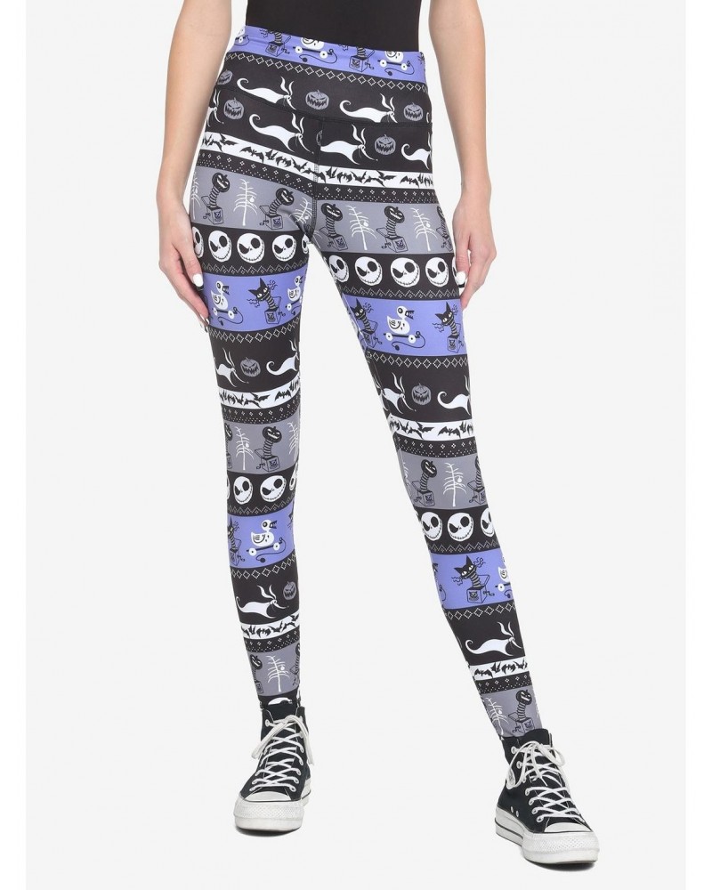 The Nightmare Before Christmas Fair Isle Leggings $7.10 Leggings