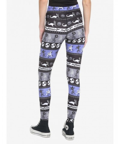 The Nightmare Before Christmas Fair Isle Leggings $7.10 Leggings