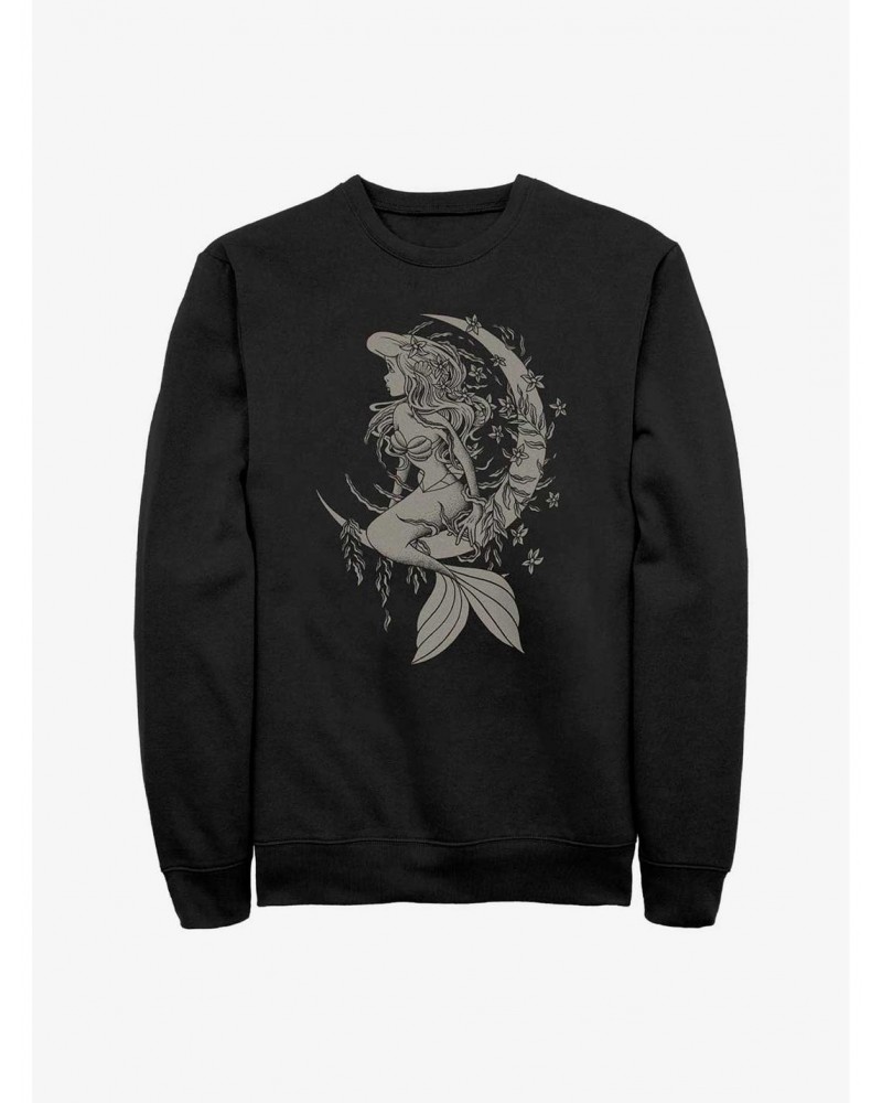 Disney The Little Mermaid In a Different Space Sweatshirt $16.24 Sweatshirts