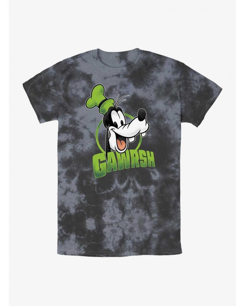 Disney Goofy Gawrsh Tie-Dye T-Shirt $12.69 T-Shirts