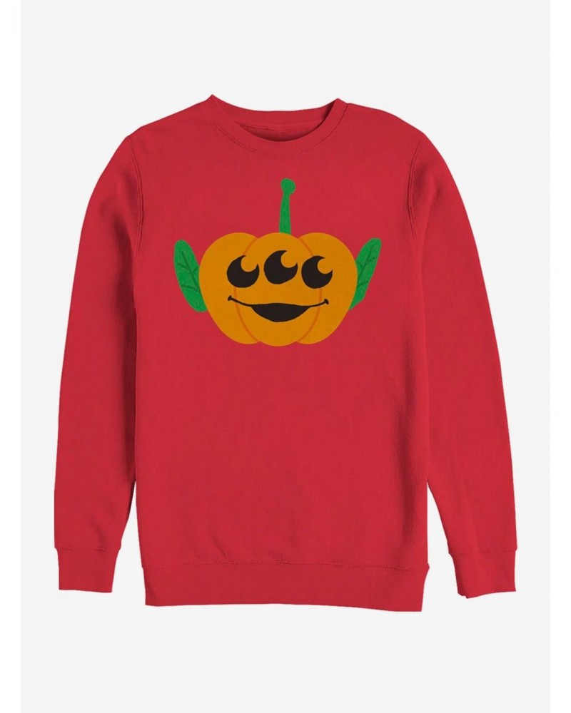 Disney Pixar Toy Story Alien Pumpkin Crew Sweatshirt $14.39 Sweatshirts