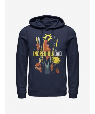 Disney Pixar The Incredibles Dad Family Hoodie $20.65 Hoodies