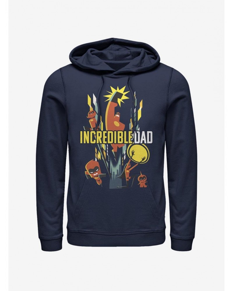 Disney Pixar The Incredibles Dad Family Hoodie $20.65 Hoodies