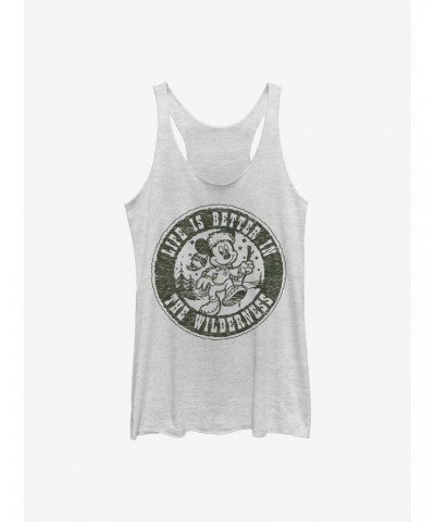 Disney Mickey Mouse Wilderness Mickey Girls Tank $7.77 Tanks