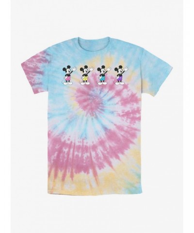 Disney Mickey Mouse Neon Pants Tie Dye T-Shirt $10.62 T-Shirts