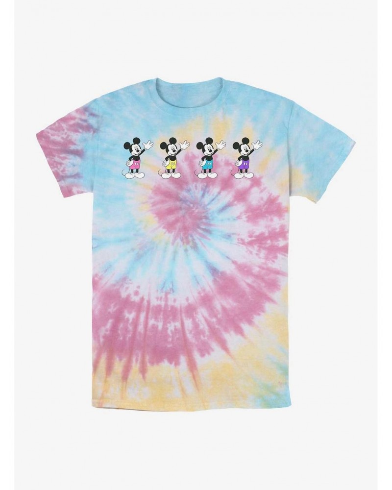 Disney Mickey Mouse Neon Pants Tie Dye T-Shirt $10.62 T-Shirts