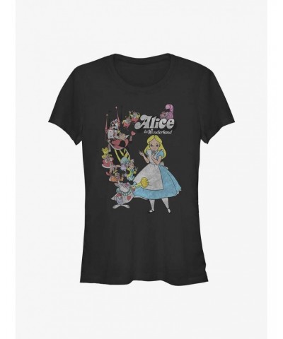 Disney Alice In Wonderland Group Girls T-Shirt $10.71 T-Shirts