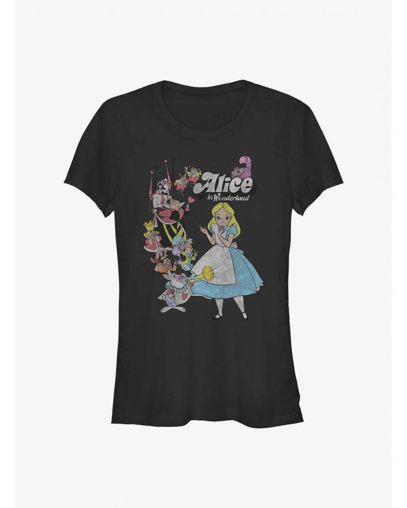 Disney Alice In Wonderland Group Girls T-Shirt $10.71 T-Shirts