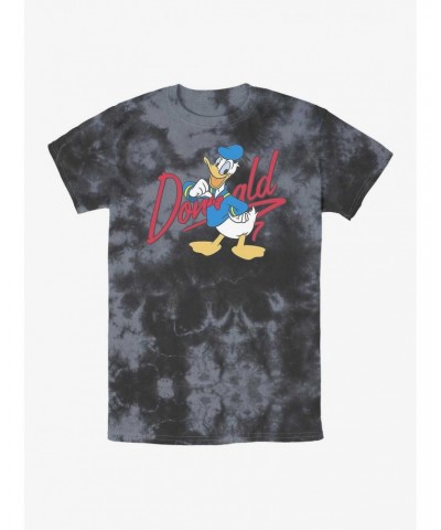 Disney Donald Duck Signature Donald Tie-Dye T-Shirt $9.58 T-Shirts