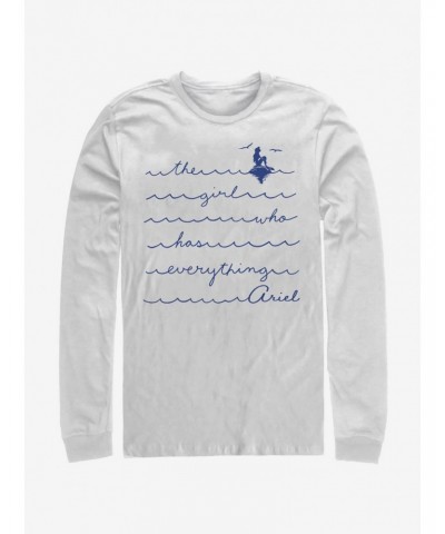 Disney The Little Mermaid The Girl Who Long-Sleeve T-Shirt $15.46 T-Shirts