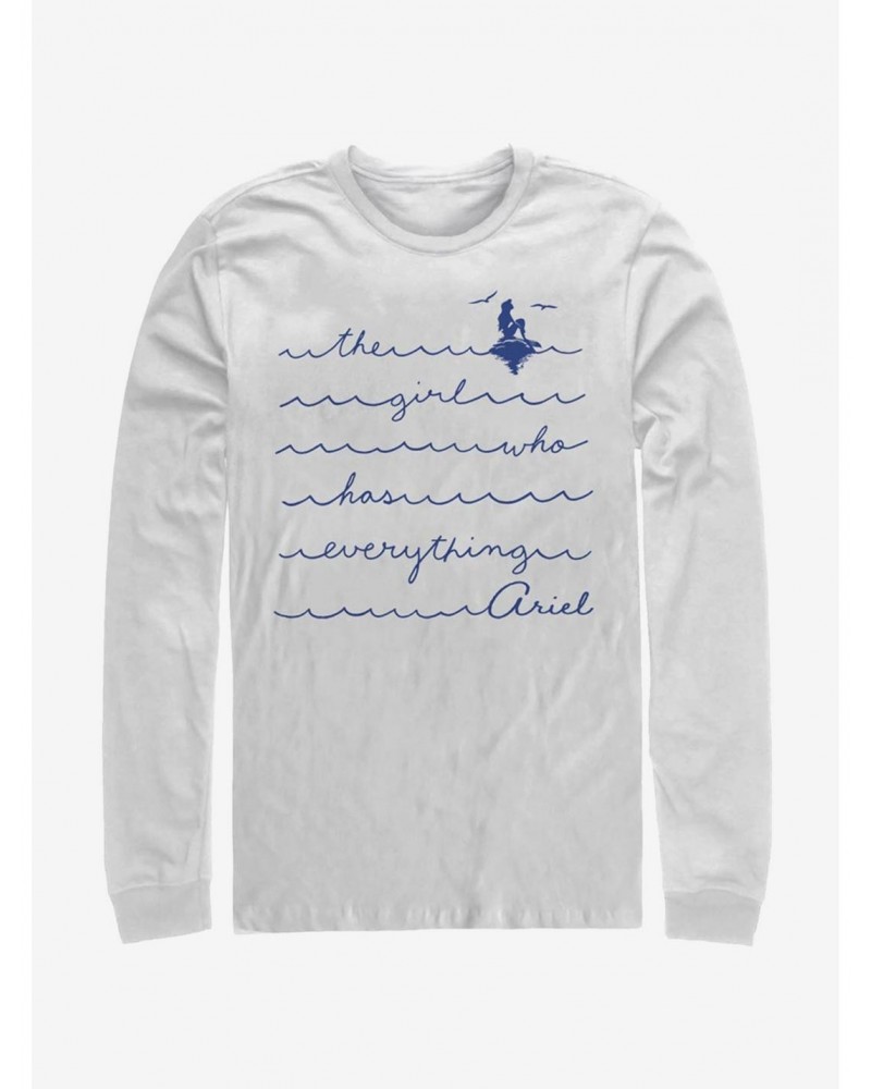 Disney The Little Mermaid The Girl Who Long-Sleeve T-Shirt $15.46 T-Shirts