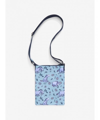 Disney Winnie The Pooh Eeyore Flowers Passport Crossbody Bag $6.85 Bags