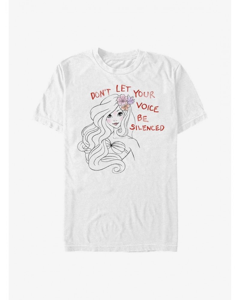 Disney The Little Mermaid Don't Silence Your Voice T-Shirt $7.17 T-Shirts