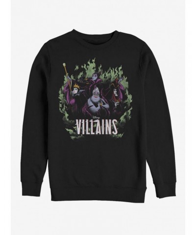 Disney Villains Children Of Mayhem Crew Sweatshirt $15.87 Sweatshirts