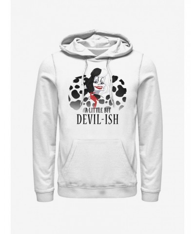 Disney Villains Cruella De Vil Scary Evil Cruella Hoodie $20.21 Hoodies