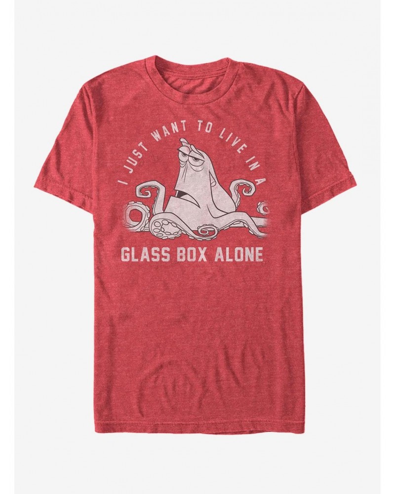 Disney Pixar Finding Dory Hank Glass Box Alone T-Shirt $10.52 T-Shirts