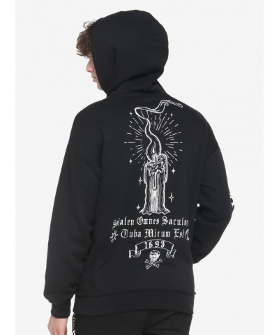 Our Universe Disney Hocus Pocus Black Flame Candle Binx Hoodie $4.79 Hoodies