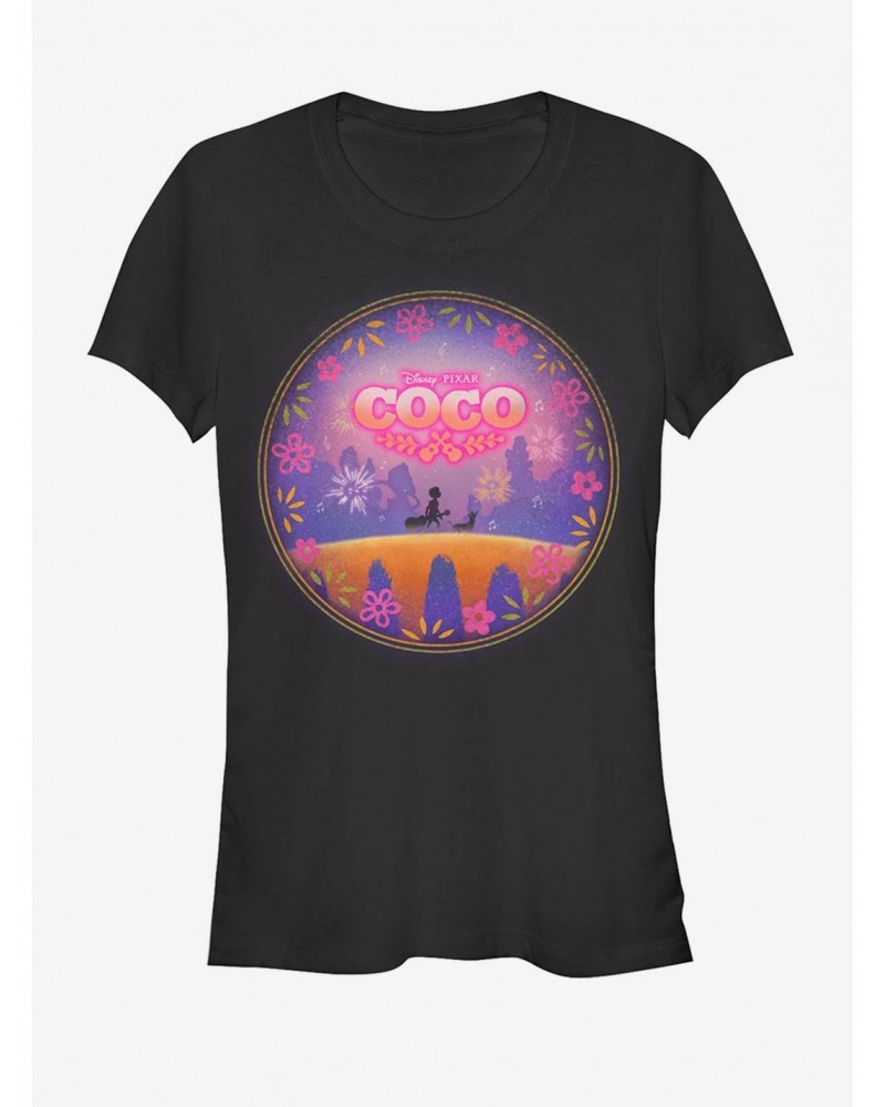 Disney Pixar Coco Bridge to Land of the Dead Girls T-Shirt $7.72 T-Shirts