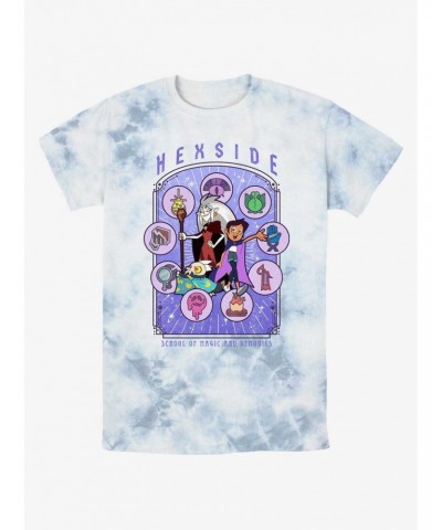 Disney The Owl House Hexside Coven Celestial Tie-Dye T-Shirt $12.17 T-Shirts