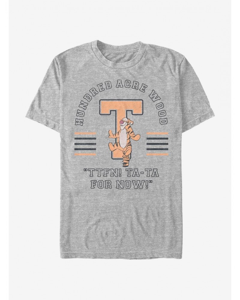 Disney Winnie The Pooh Tigger Collegiate T-Shirt $10.52 T-Shirts