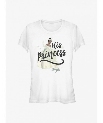 Disney Princesses His Princess Tiana Girls T-Shirt $11.45 T-Shirts